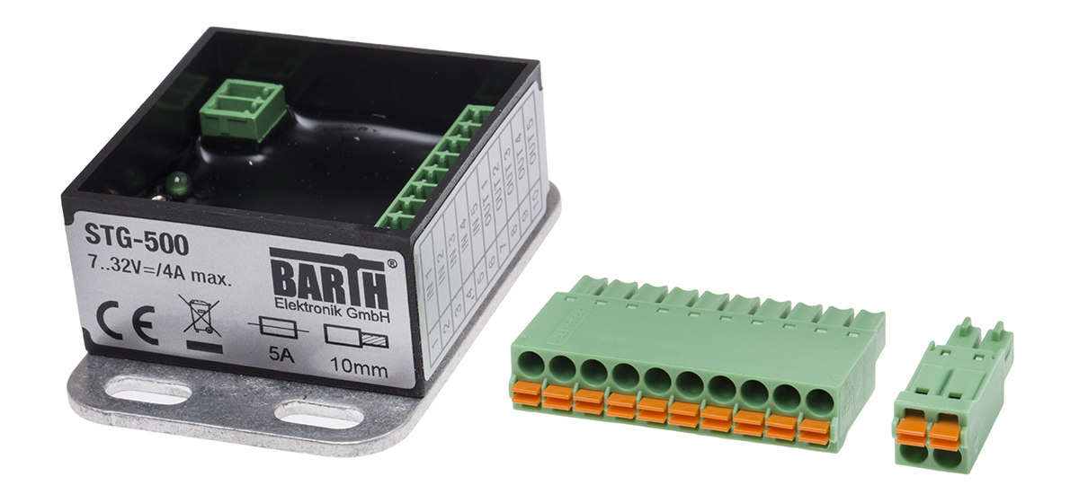 BARTH lococube mini-PLC Series PLC I/O Module, PWM Output, 5-Input, Analogue Input