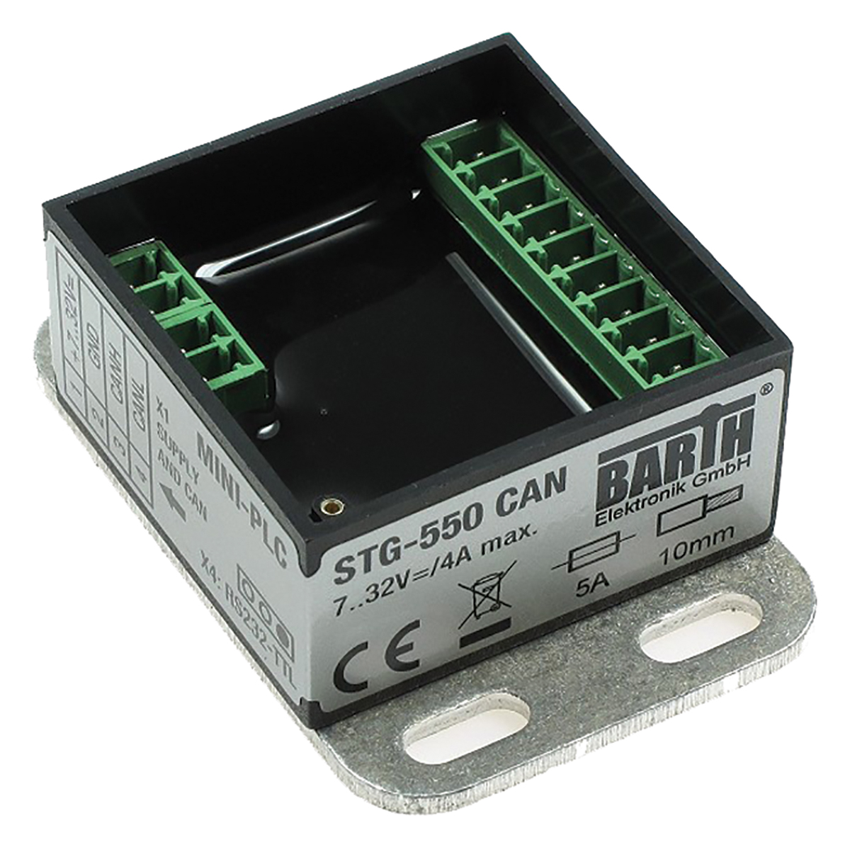 BARTH lococube mini-PLC Series PLC I/O Module, Digital Output, 5-Input, Analogue Input