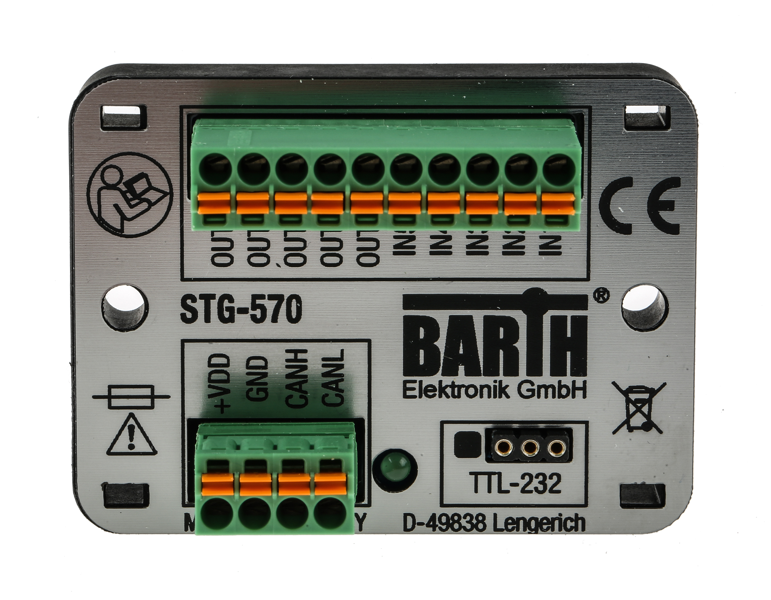 BARTH lococube mini-PLC Series PLC I/O Module, Digital Output, 5-Input, Analogue Input
