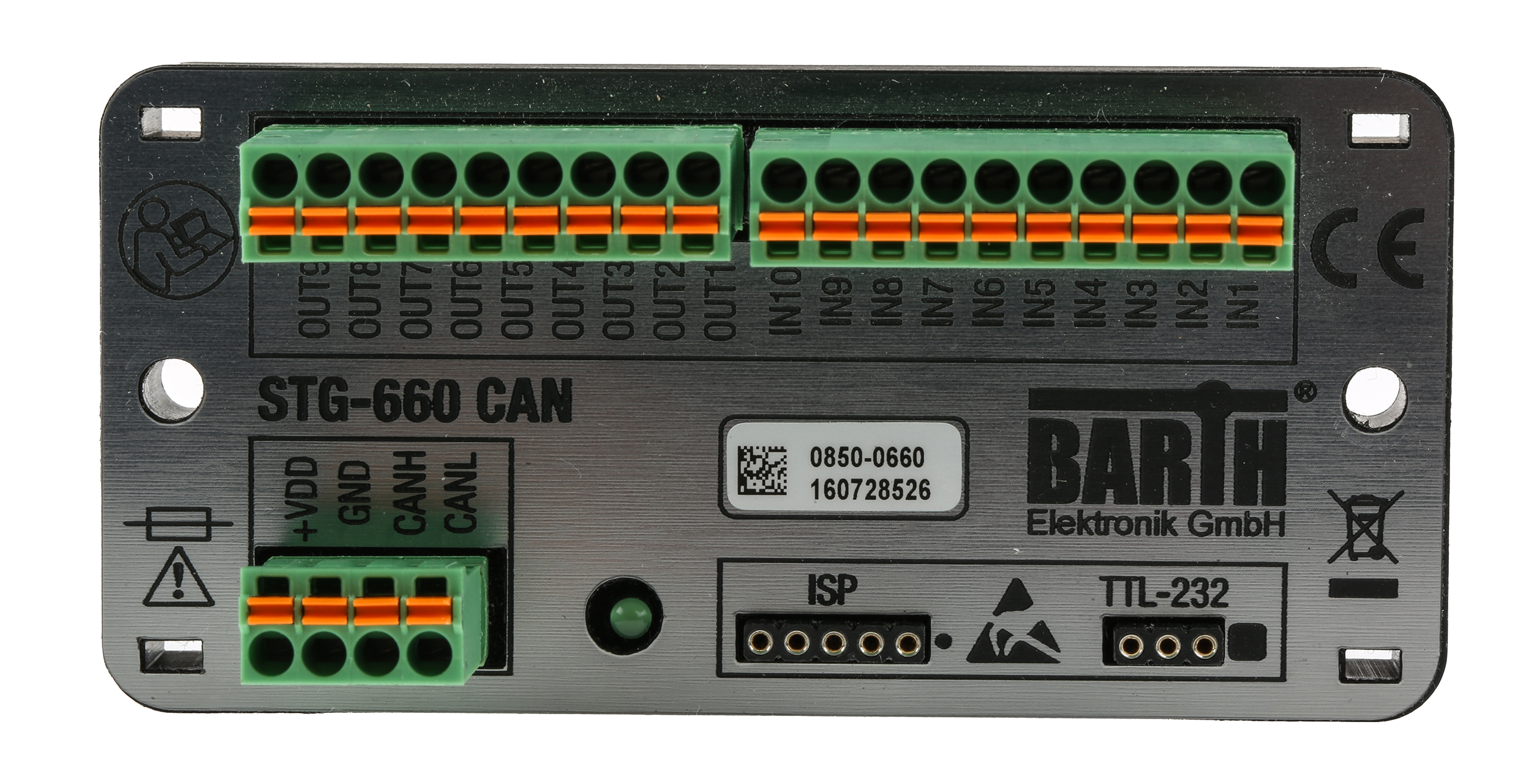 BARTH lococube mini-PLC Series PLC I/O Module, 1-Input, Analogue Input