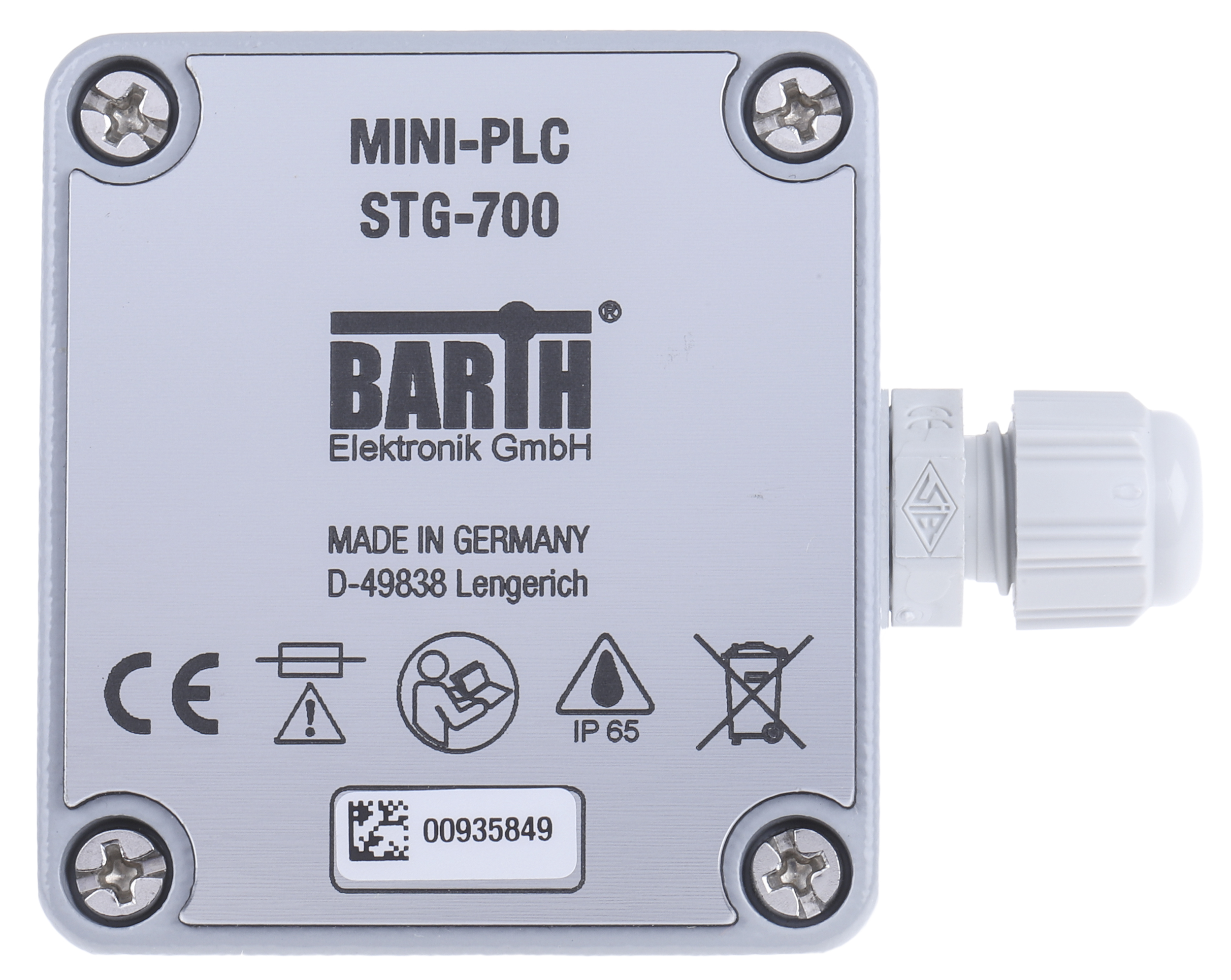 BARTH lococube mini-PLC Series PLC I/O Module, Solid State, Power Stepper Motor, Digital Output, 4-Input, Analogue Input