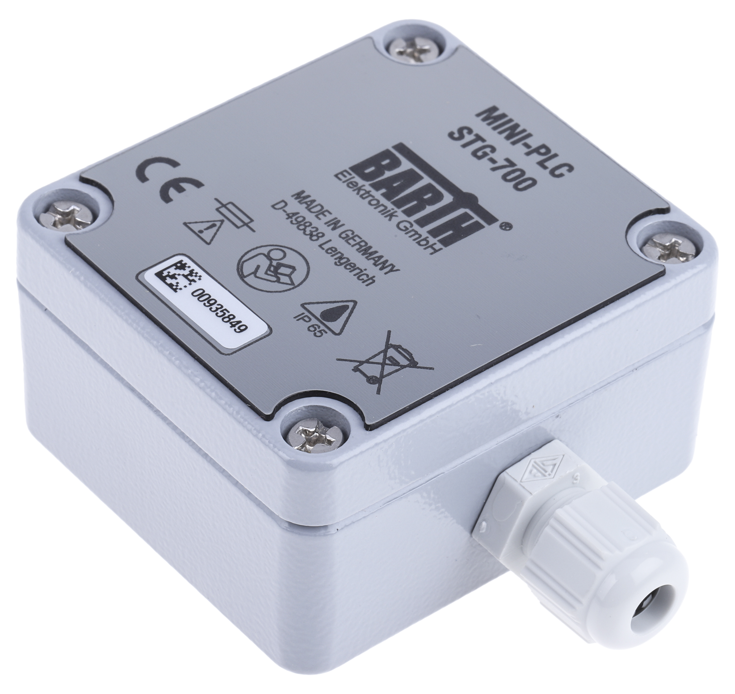 0850-0700 BARTH lococube mini-PLC Series PLC I/O Module, Solid State, Power Stepper Motor, Digital Output, 4-Input, Analogue Input