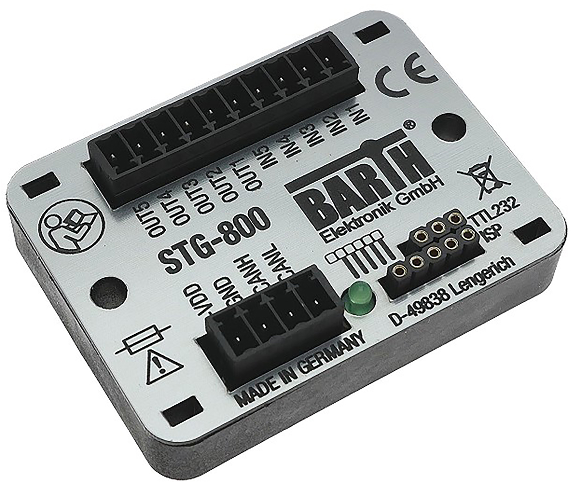 BARTH lococube mini-PLC Series PLC I/O Module, Digital Output, 5-Input, Analogue Input