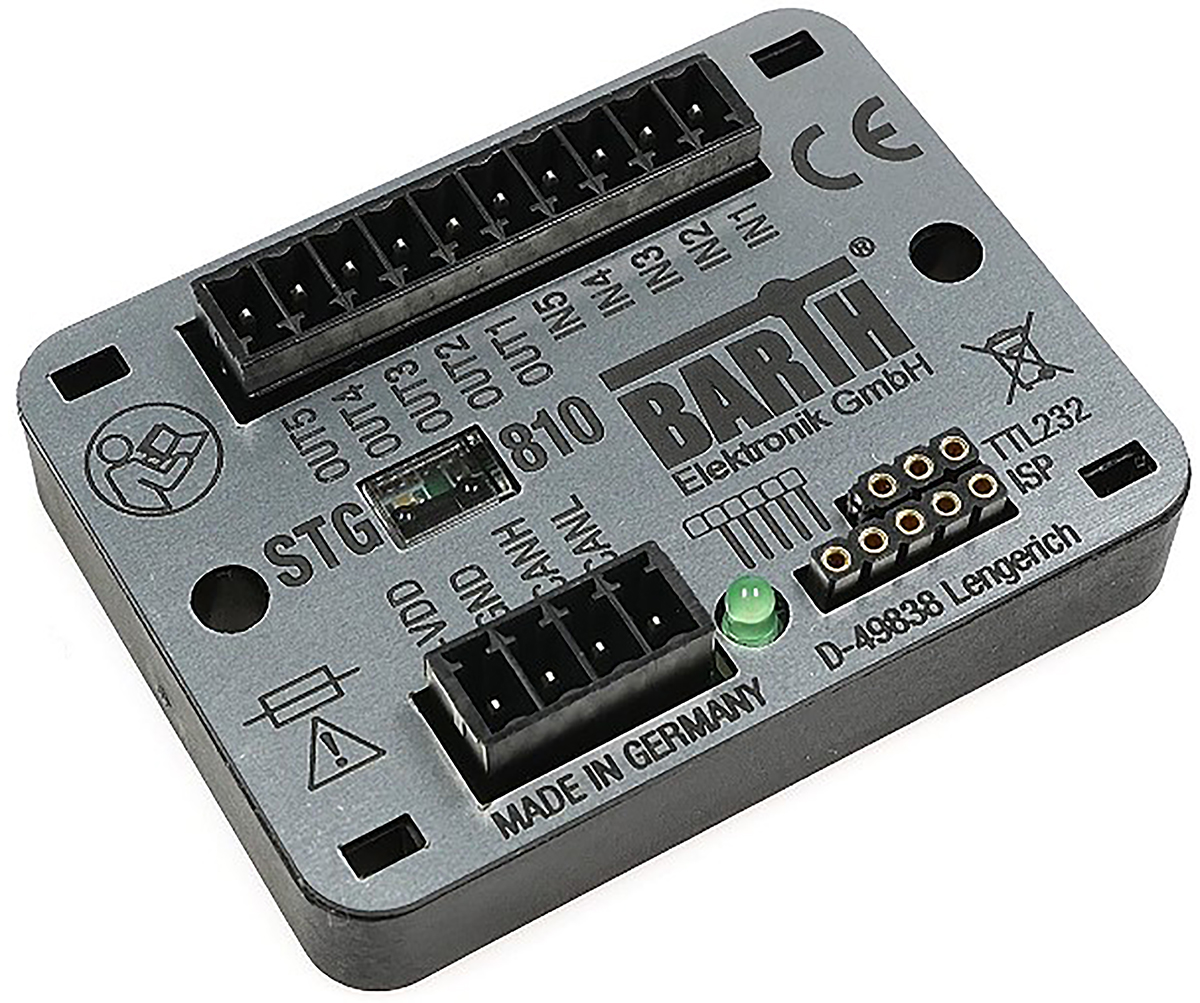 BARTH lococube mini-PLC Series PLC I/O Module, Digital Output, 5-Input, Analogue Input