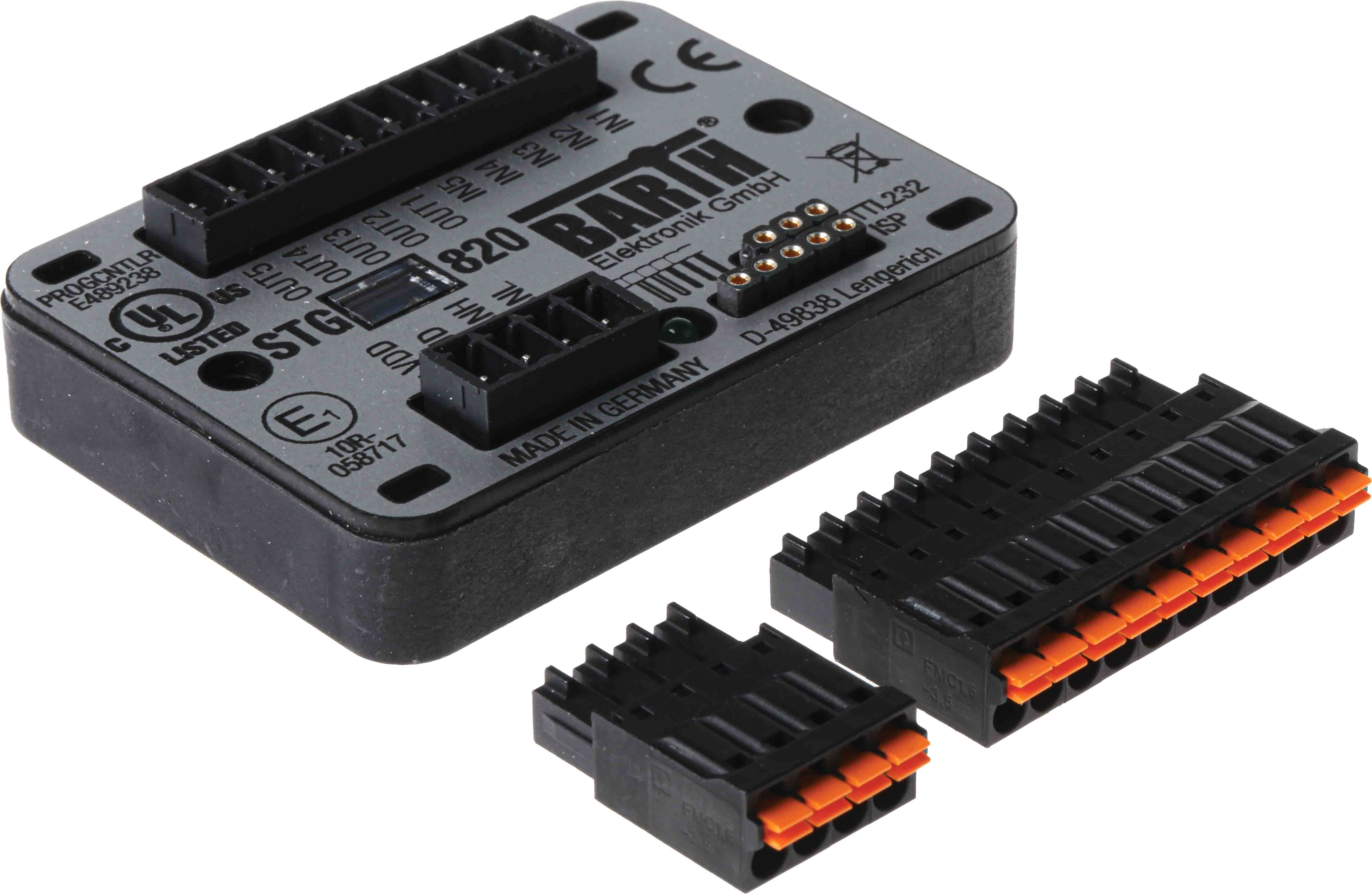 BARTH lococube mini-PLC Series PLC I/O Module, Digital, Solid State, Analogue Output, 3-Input, Analogue Input