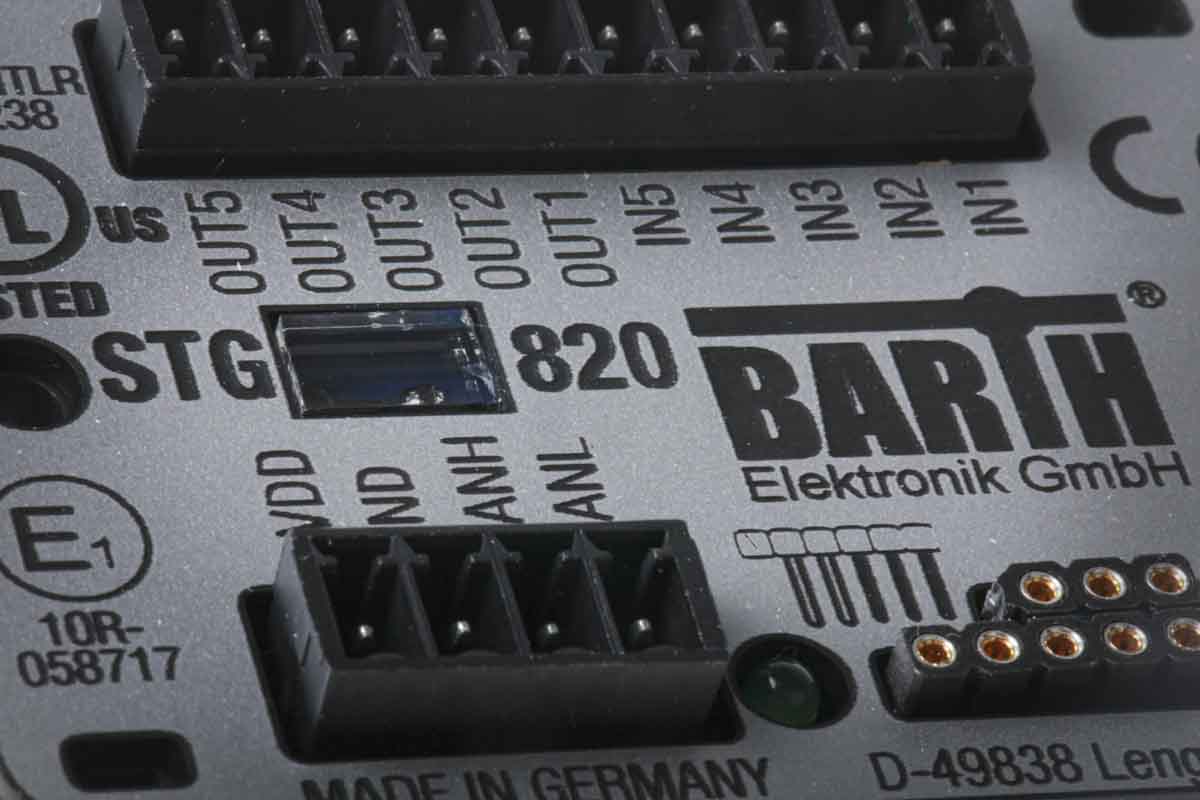 0850-0820 BARTH lococube mini-PLC Series PLC I/O Module, Digital, Solid State, Analogue Output, 3-Input, Analogue Input