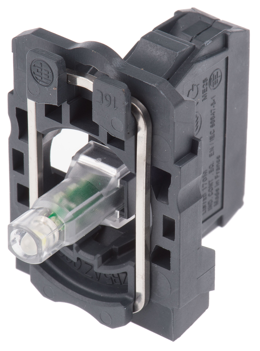 zb5avb1 Schneider Electric Harmony XB5 Light Block LED White 24 V ac/dc Screw terminal
