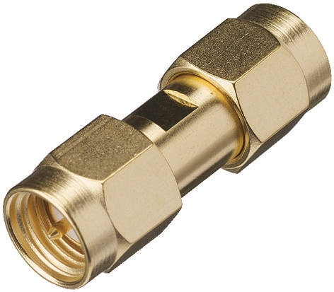 Yuetsu PCB Male SMA, 50 Ω, Straight Body Solder
