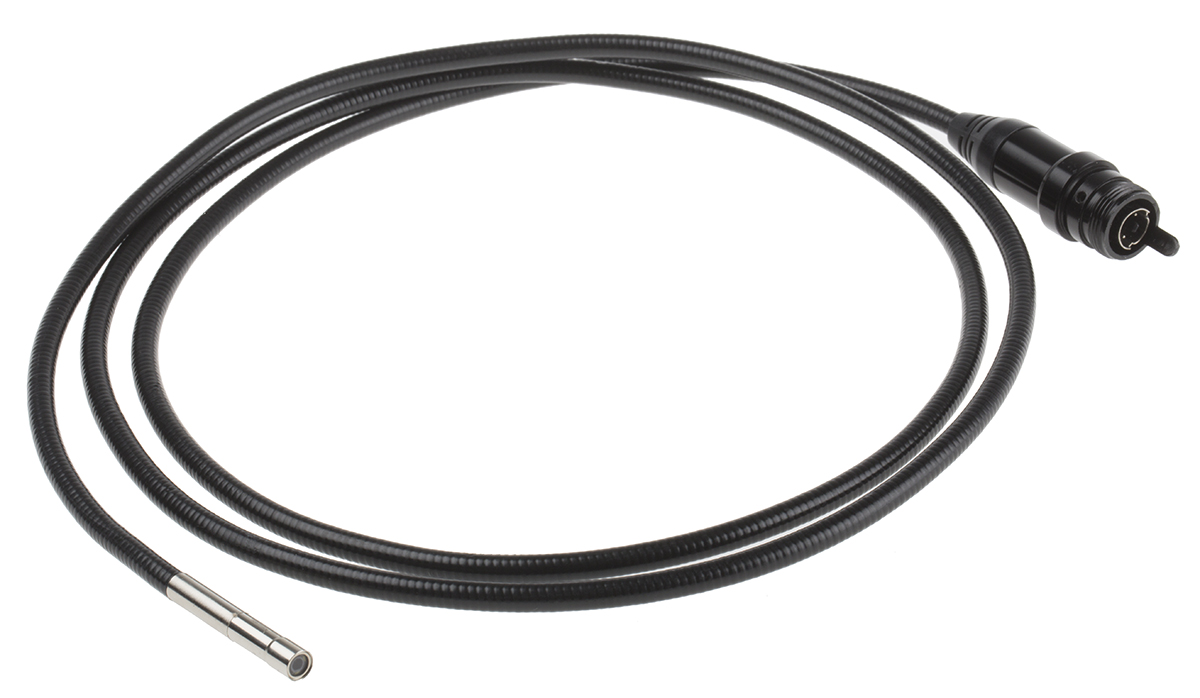 Laserliner 088.821A 6 mm probe Inspection Camera, 1.5 m Probe Length, 640 x 480 pixel Resolution, LED Illumination