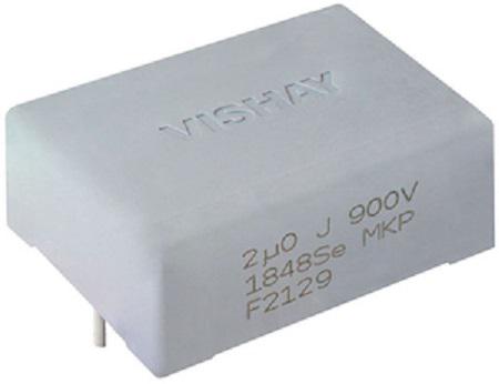 Vishay MKP1848Se DC-Link Polypropylene Film Capacitor, 900V dc, 10%, 15μF, Through Hole