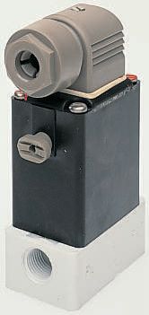 Burkert Solenoid Valve 088468, 2 Port, NC, 110V ac 1/4 in G, 1/4 in