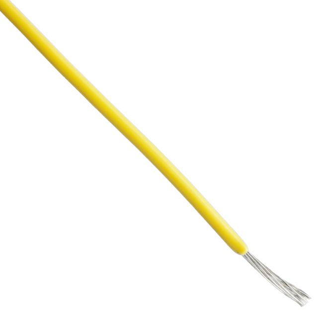 6715-yl005 Alpha Wire Ecogen Ecowire Series Yellow 0.75 mm² Hook Up Wire, 18 AWG, 16, 30 m, Modified Polyphenilether, 6715 YL005