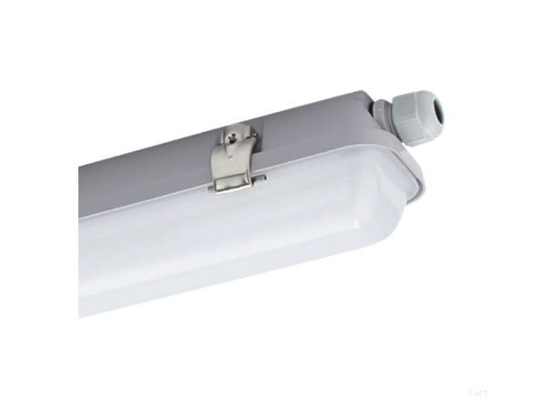 PowerLED 40 W LED Batten Light, 240 V ac LED Batten, 1.867 m Long, IP65