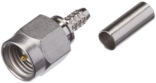 Yuetsu Cable Male SMA, 50 Ω, Straight Body Crimp