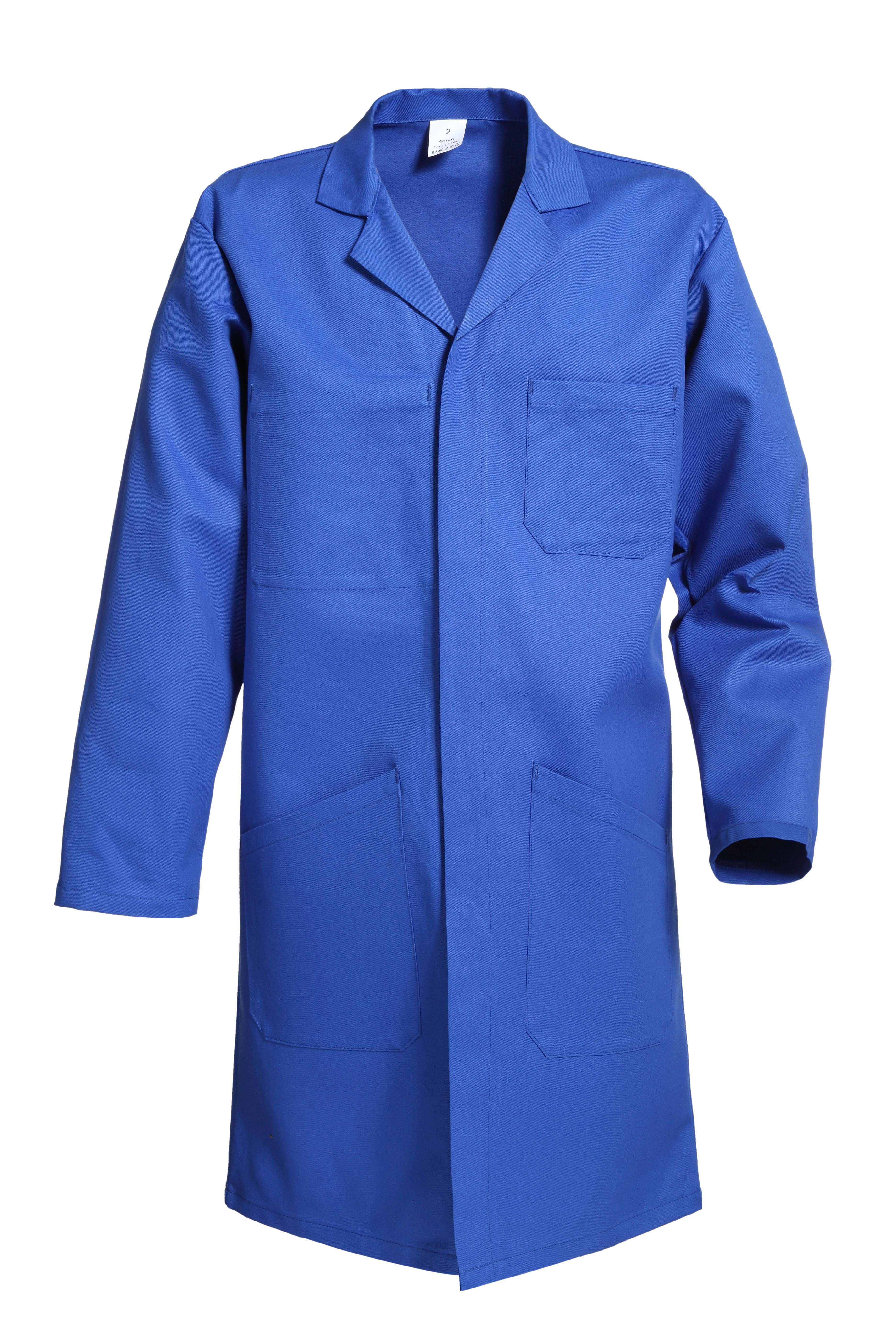 MOLINEL Blue Unisex  Reusable Lab Coat XL