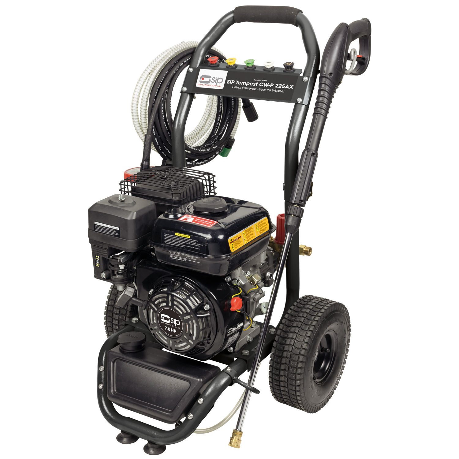 SIP CW-P-225AX Petrol Pressure Washer 225 bar 522 L/h