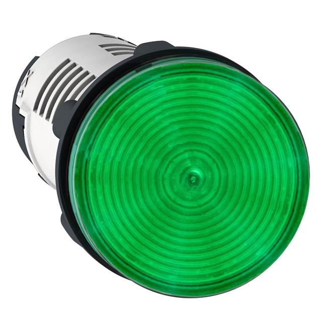 xb7ev03bp Schneider Electric Harmony XB7 Green LED Pilot Light, 22mm Cutout, IP20, IP54, 26.4 V ac, 30 V dc, 27 mA