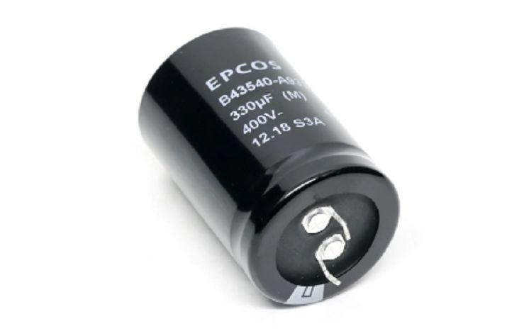 EPCOS 390μF Aluminium Electrolytic Capacitor 450V dc, Snap-In - B43545B5397M060