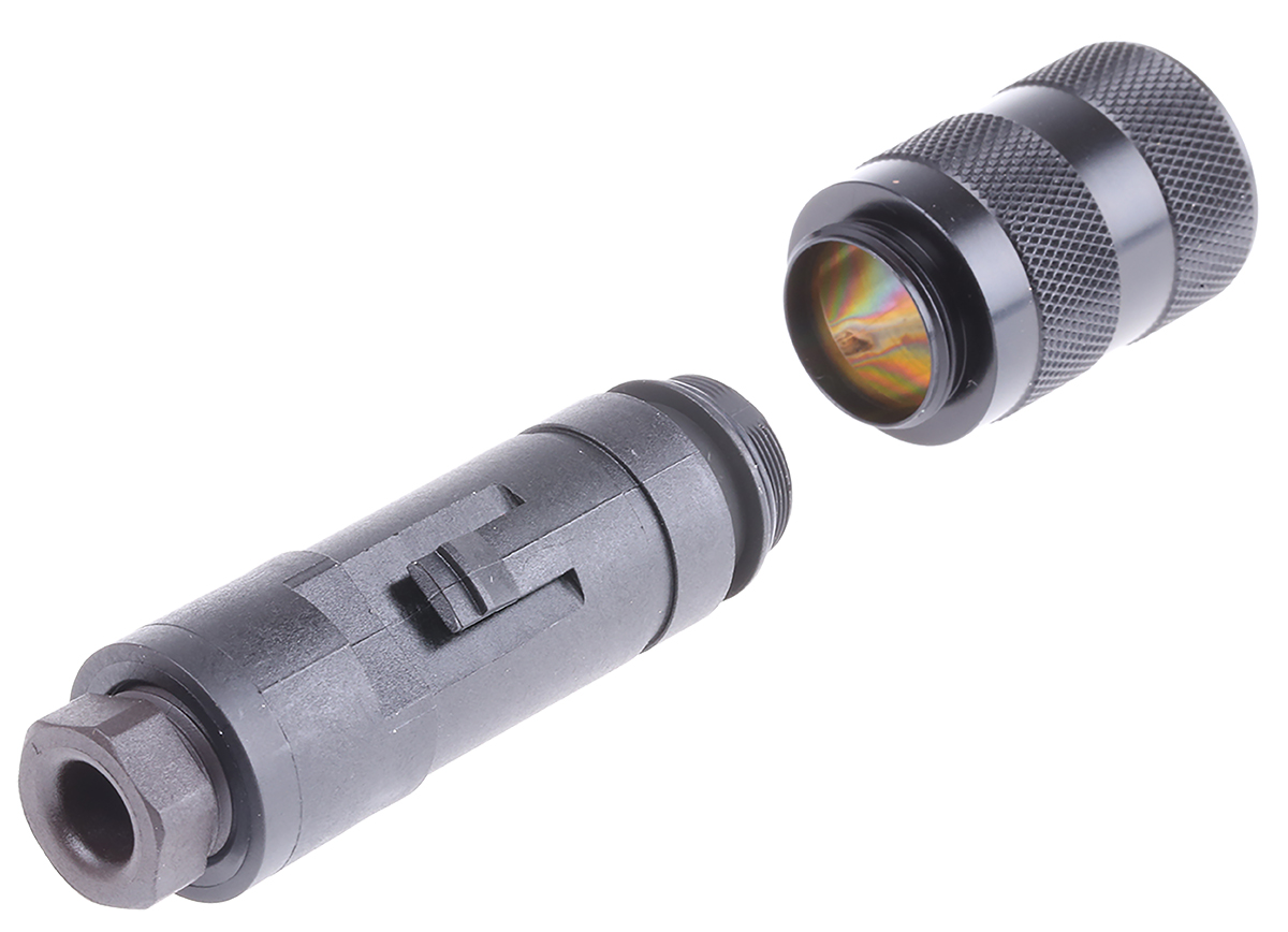 binder Circular Connector, 3 Contacts, Cable, M16 Connector, Socket, Male, IP67, 723 Series