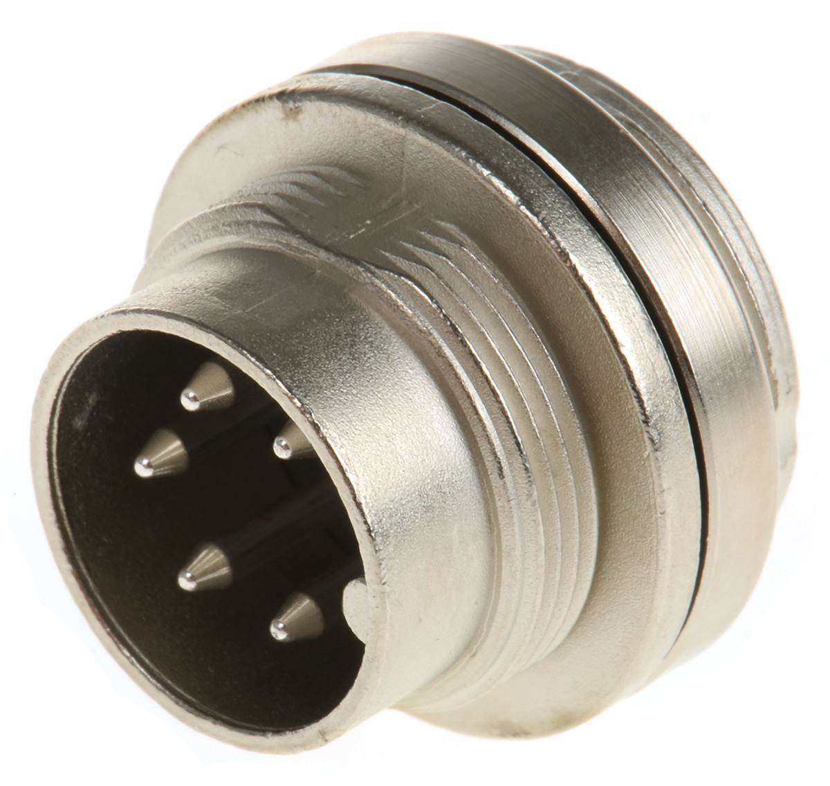 binder Circular Connector, 5 Contacts, Panel Mount, M16 Connector, Socket, Male, IP67, 723 Series