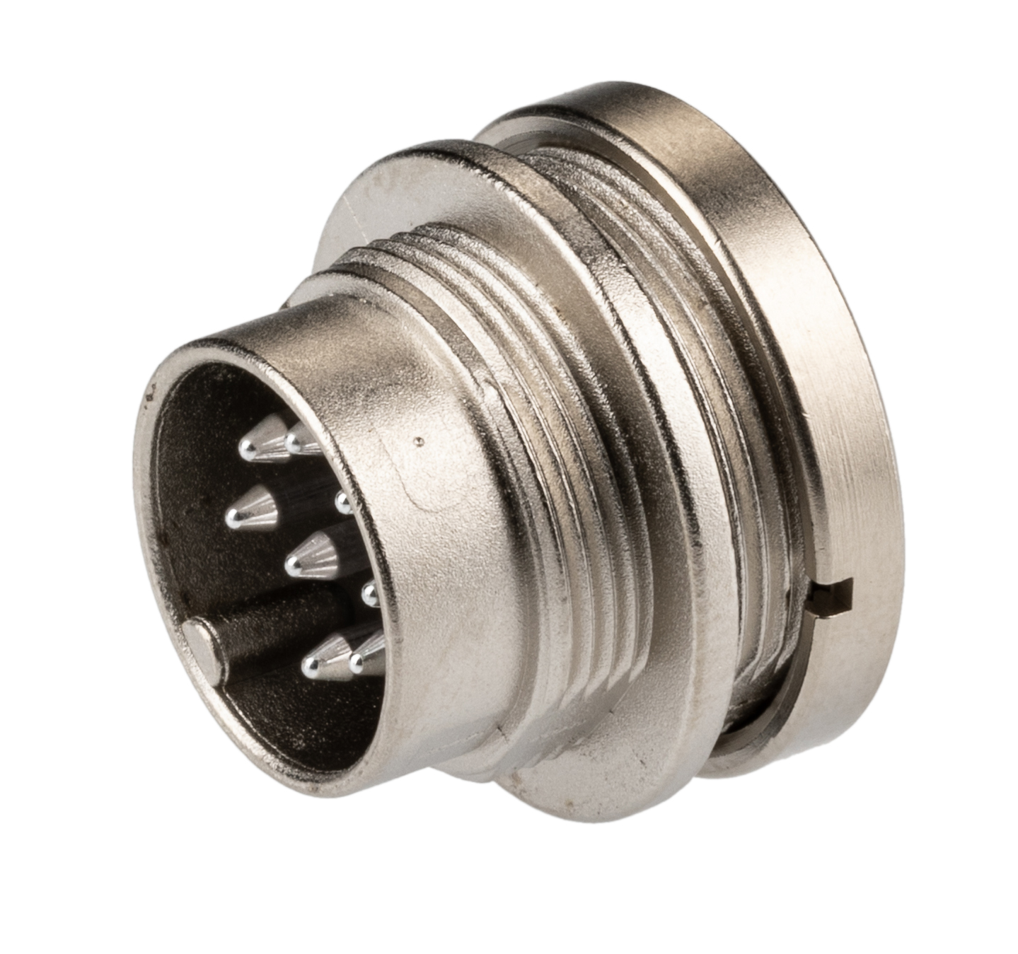 binder Circular Connector, 8 Contacts, Panel Mount, M16 Connector, Plug, Male, IP67, IP68, 723 Series