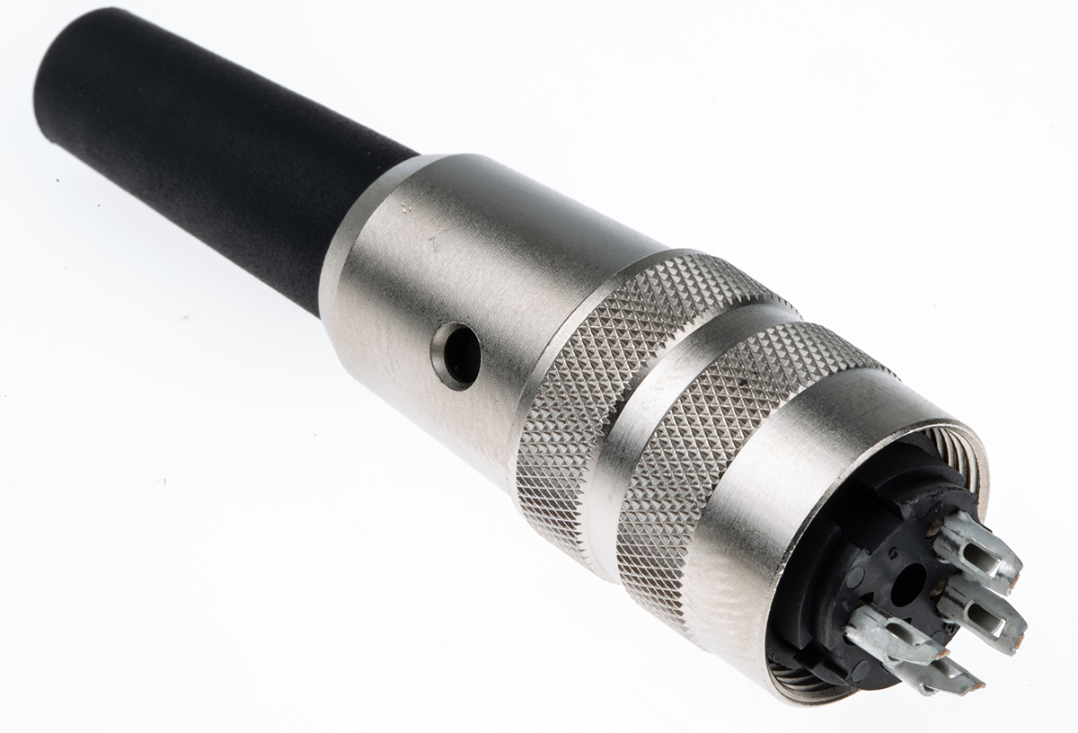 binder Circular Connector, 4 Contacts, Cable, M16 Connector, Socket, Female, IP40, 680 Series