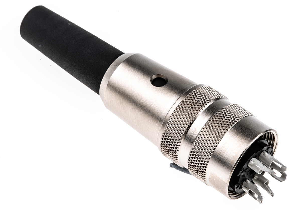 binder Circular Connector, 5 Contacts, Cable, M16 Connector, Socket, Female, IP40, 680 Series