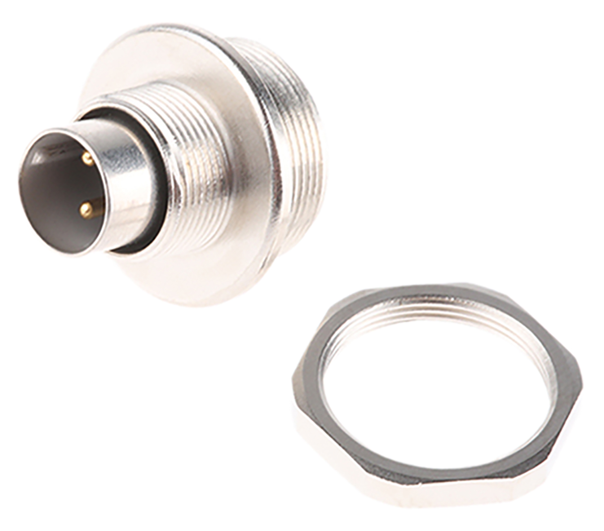 binder Circular Connector, 2 Contacts, Panel Mount, M9 Connector, Socket, Male, IP67, 712 Series