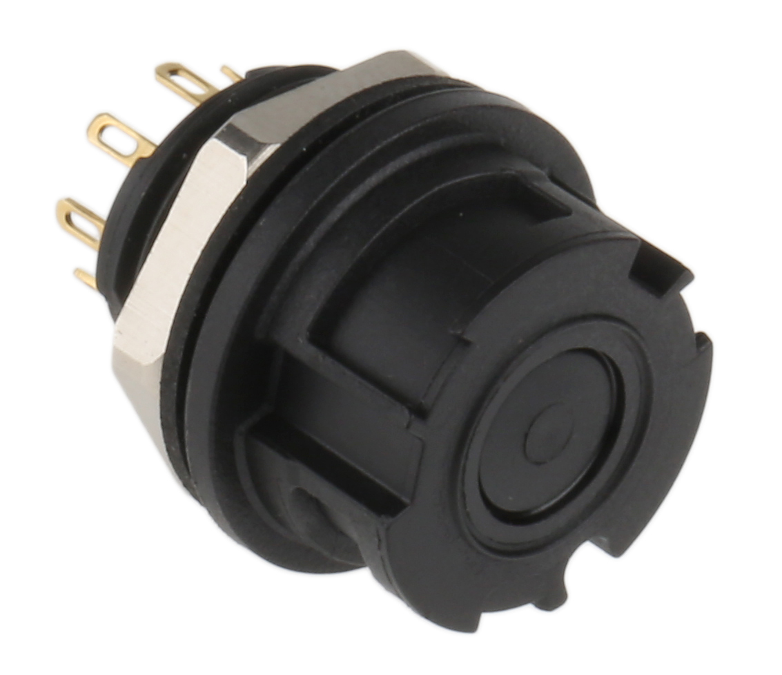 binder Circular Connector, 8 Contacts, Panel Mount, Miniature Connector, Socket, Female, IP67, 770 Series