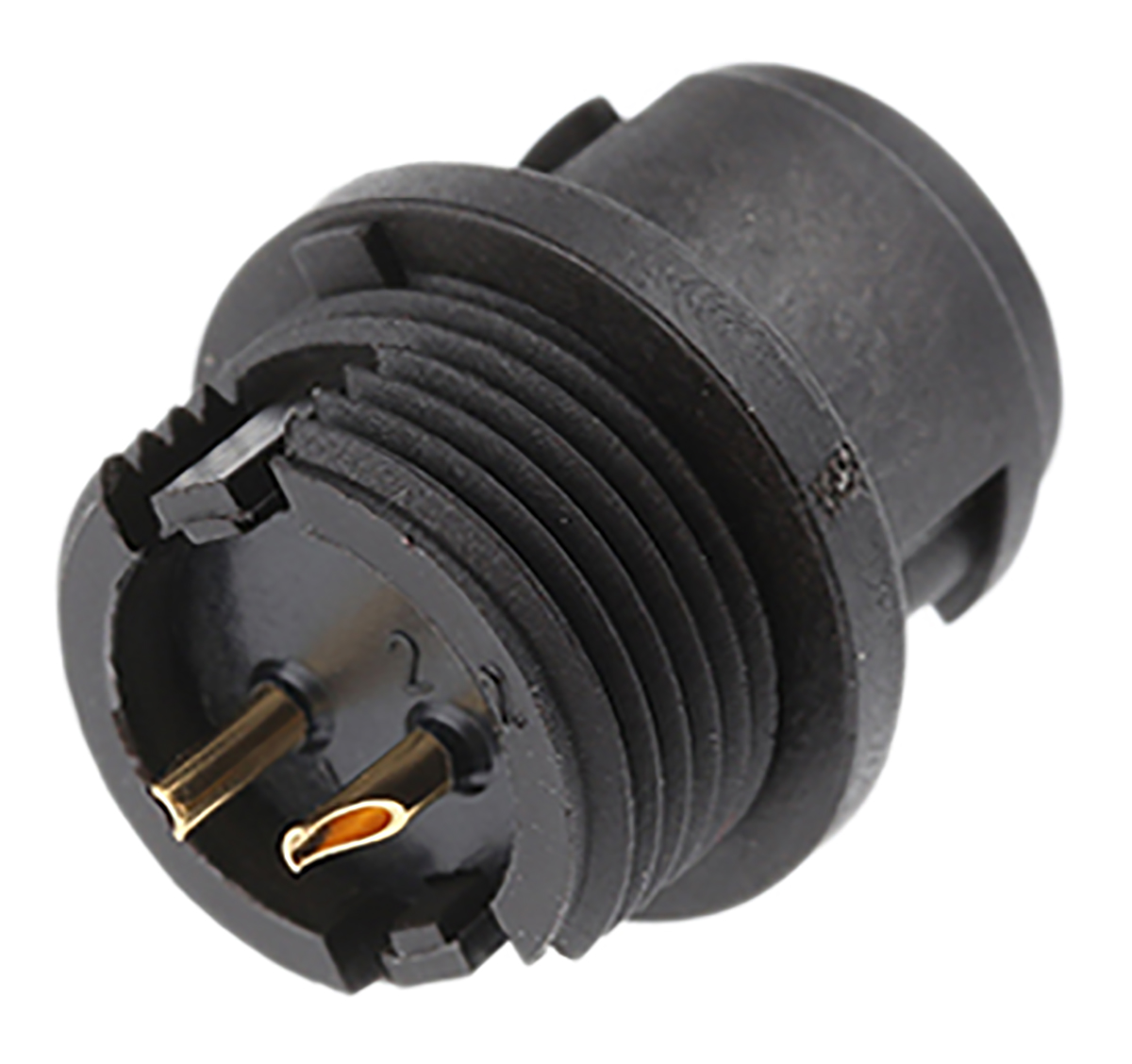 binder Circular Connector, 2 Contacts, Panel Mount, Subminiature Connector, Plug, Male, IP40, 710 Series