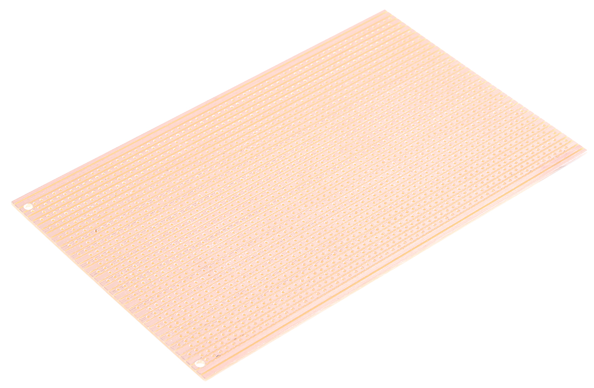 Vero Technologies 09-2196 1 DIN 41612 Eurocard PCB FR2 With 36 x 60 1.02 mm Holes, 160 mm