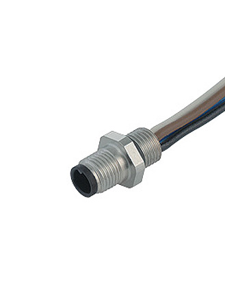 binder Circular Connector, 4 Contacts, Panel Mount, M5 Connector, Socket, Male, IP67, 707 Series