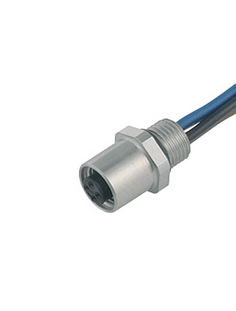 binder Circular Connector, 4 Contacts, Panel Mount, M5 Connector, Socket, Female, IP67, 707 Series
