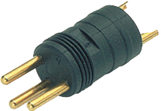 binder Circular Connector, 4 Contacts, Cable, M8 Connector, Plug, Male, IP65, IP67, 718 Series