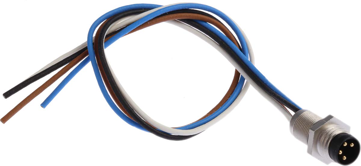 binder Male 3 way M8 to Female 34 way Unterminated Sensor Actuator Cable, 5 m