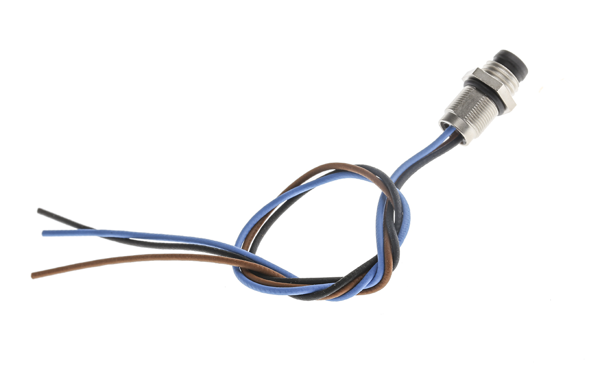 binder Male 3 way M8 to Female 34 way Unterminated Sensor Actuator Cable, 5 m