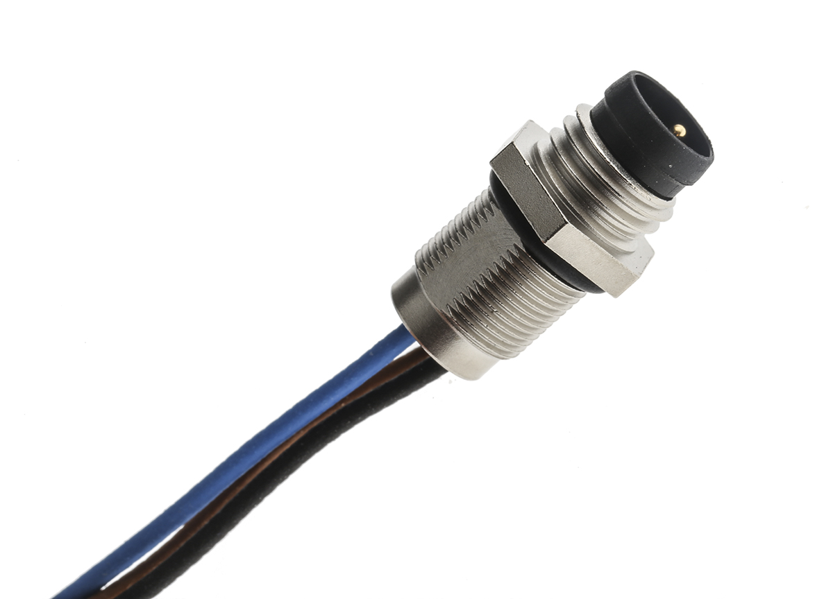 09-3403-00-03 binder Male 3 way M8 to Female 34 way Unterminated Sensor Actuator Cable, 5 m