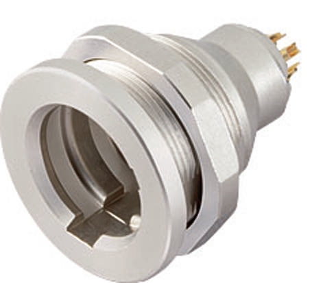 binder Circular Connector, 3 Contacts, Panel Mount, Subminiature Connector, Socket, Female, IP67, 430 Series