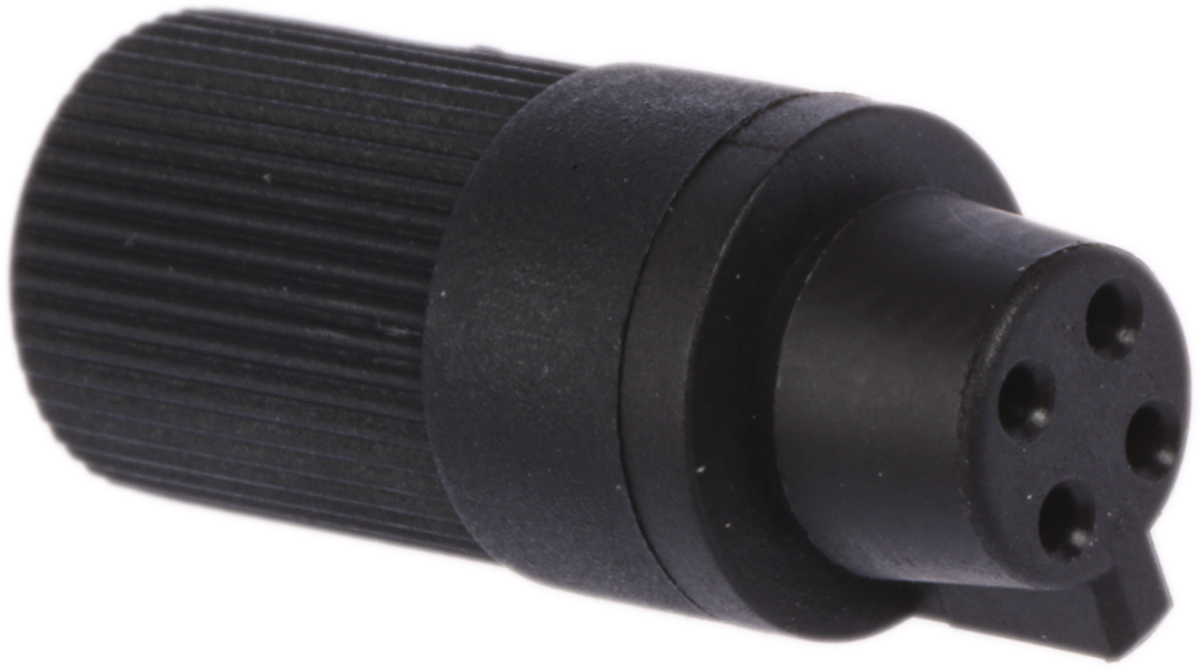 binder Circular Connector, 4 Contacts, Cable, Subminiature Connector, Socket, Female, IP40, 719 Series