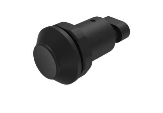 EAO Series 09 Series Push Button Switch, Momentary, Panel, 30 mm Cutout, 1 NO, IP67 48 V ac