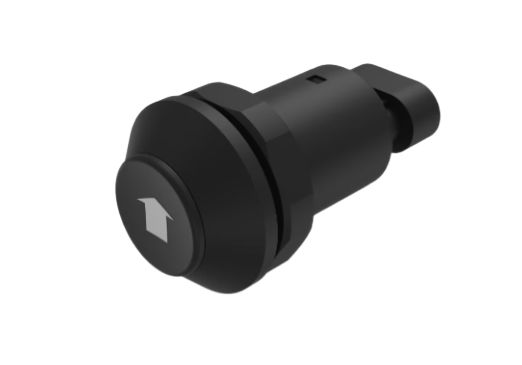 EAO Series 09 Series Push Button Switch, Momentary, Panel, 30 mm Cutout, 1 NO, IP67 48 V ac