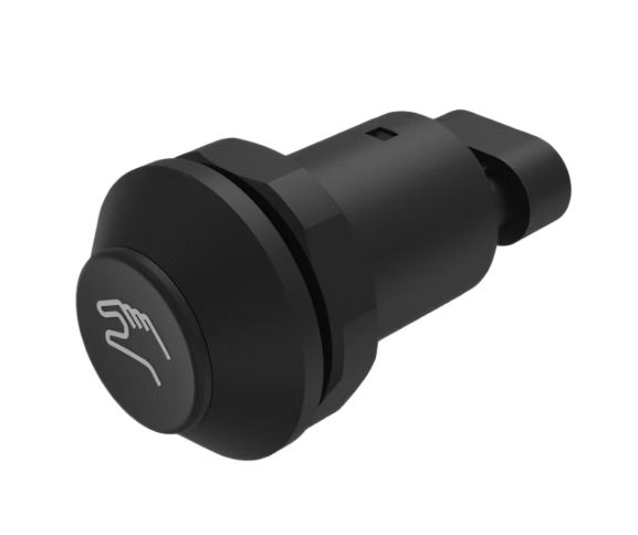 EAO Series 09 Series Push Button Switch, Momentary, Panel, 30 mm Cutout, 1 NO, IP67 48 V ac