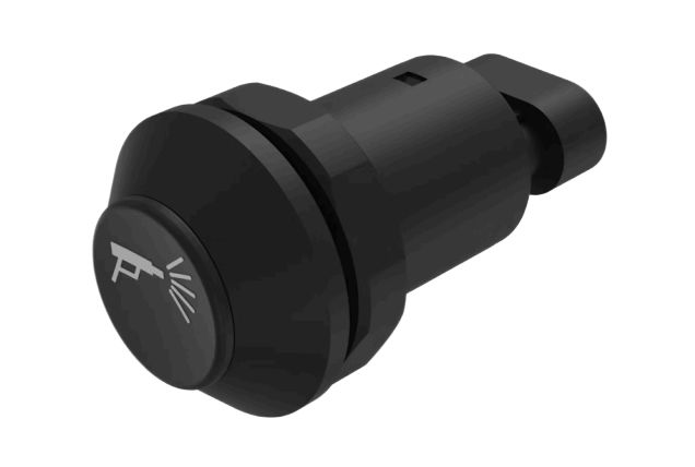 EAO Series 09 Series Push Button Switch, Momentary, Panel, 30 mm Cutout, 1 NO, IP67 48 V ac