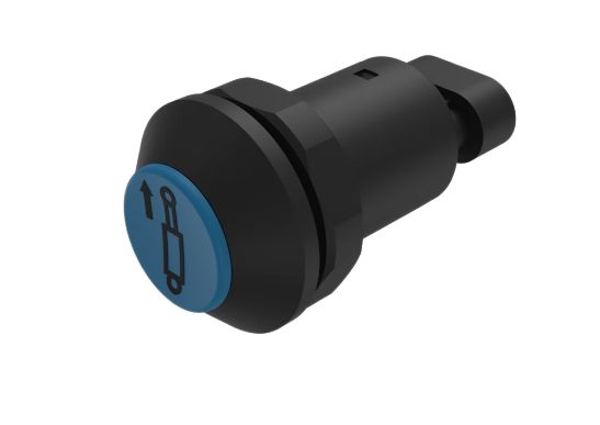 EAO Series 09 Series Push Button Switch, Momentary, Panel, 30 mm Cutout, 1 NO, IP67 48 V ac