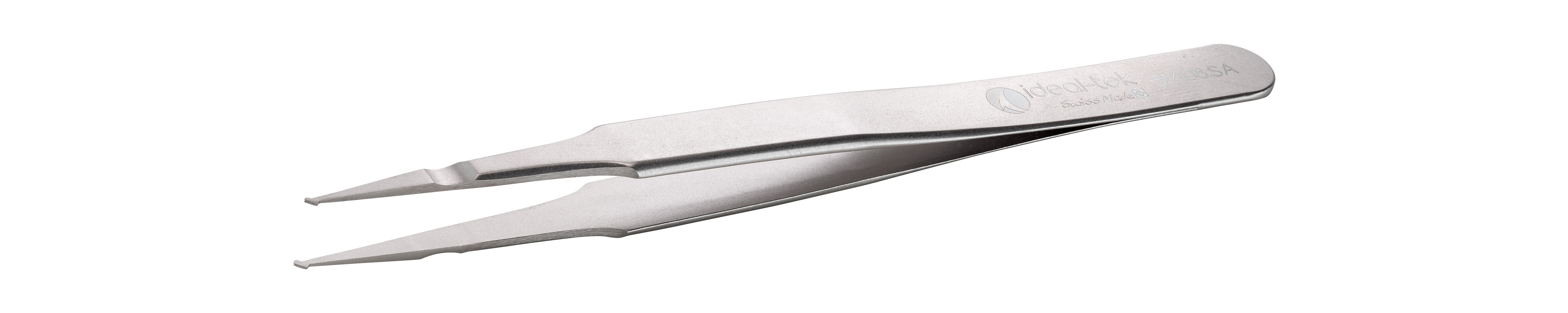 ideal-tek 4.75in Flat, Fine ESD Safe Tweezer