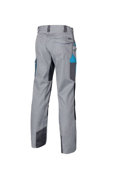 0901-4101-044-s MOLINEL B-ROK Unisex Trousers Grey 80 cm Waist 84cm Leg