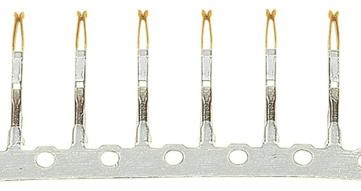 HARTING  09 02, Straight , Female  Gold over Nickel , Copper Alloy, Backplane Connector Contact