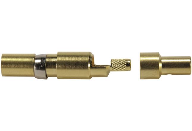 HARTING  DIN 41612, Straight  Coaxial Contact , Male  Copper , Copper Alloy, Backplane Connector Contact