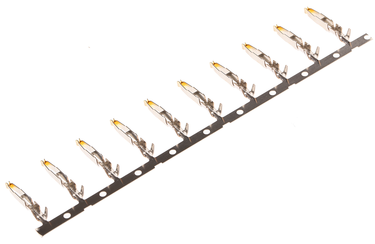 HARTING  09 06, Straight , Female  Gold over Nickel , Copper Alloy, Backplane Connector Contact