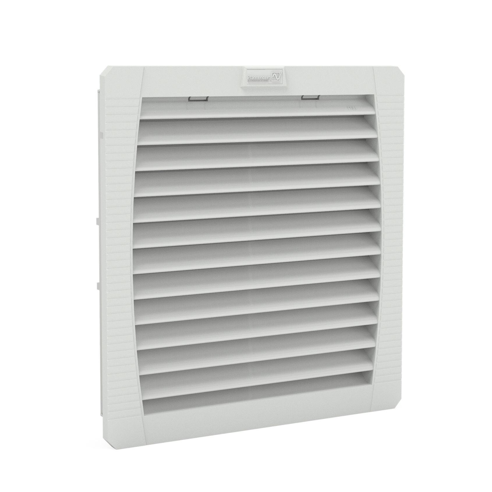 Pfannenberg 11740001055 Series Fan Filter for 223 x 223mm Fans, Thermoplastic Frame, 252 x 252 x 44mm